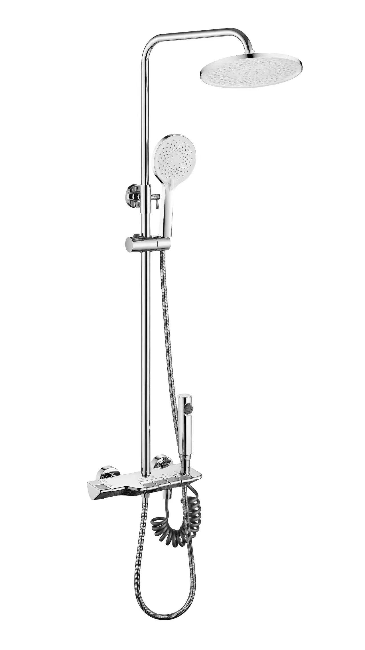 Piano Key Hot and Cold Shower Set