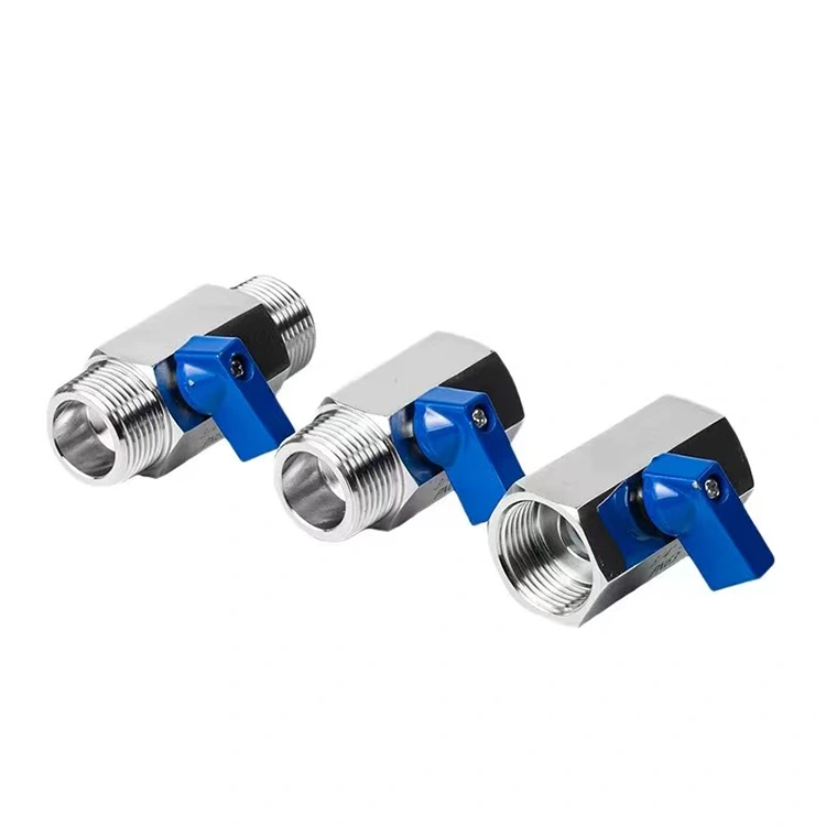 HVAC және газға арналған арнайы шағын шарикті клапан